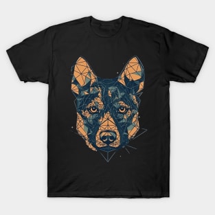 Geometric dog T-Shirt